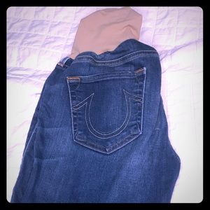 True religion maternity jeans